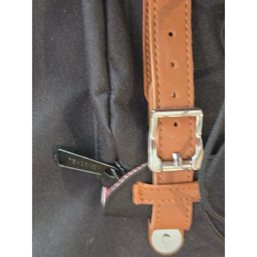 Herschel Supply Co Little America Backpack Black Tan‎ Laptop Sleeve Bag